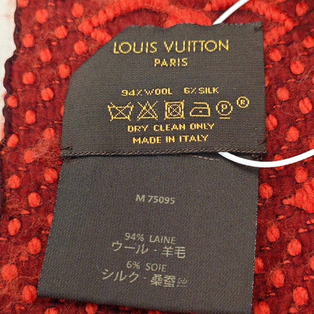 Wool Scarf Red