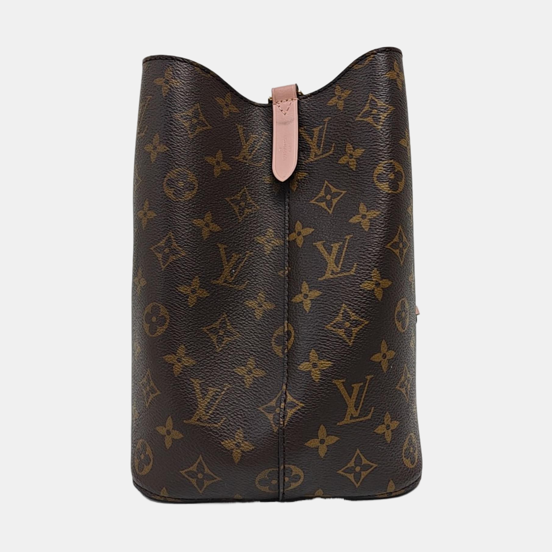 NÉONOÉ MM Monogram Coated Canvas Brown