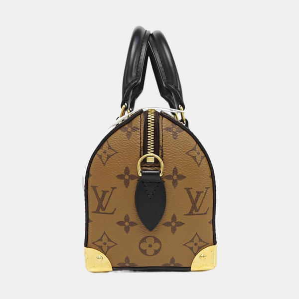 SPEEDY TRUNK 20 Monogram Coated Canvas Brown