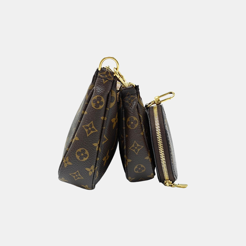 MULTI Monogram Coated Canvas Brown