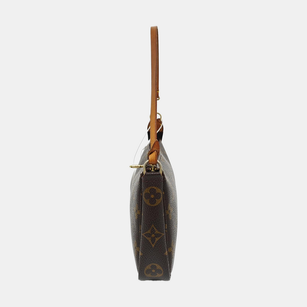 ACCESSOIRES Monogram Coated Canvas Brown