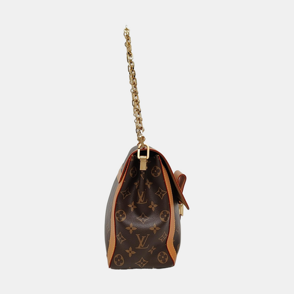 DAUPHINE GM Monogram Coated Canvas Brown