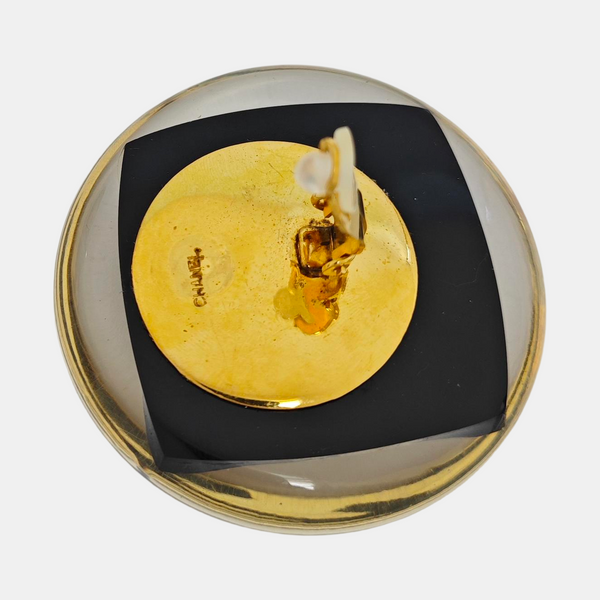 Metal Gold Clip On Earrings