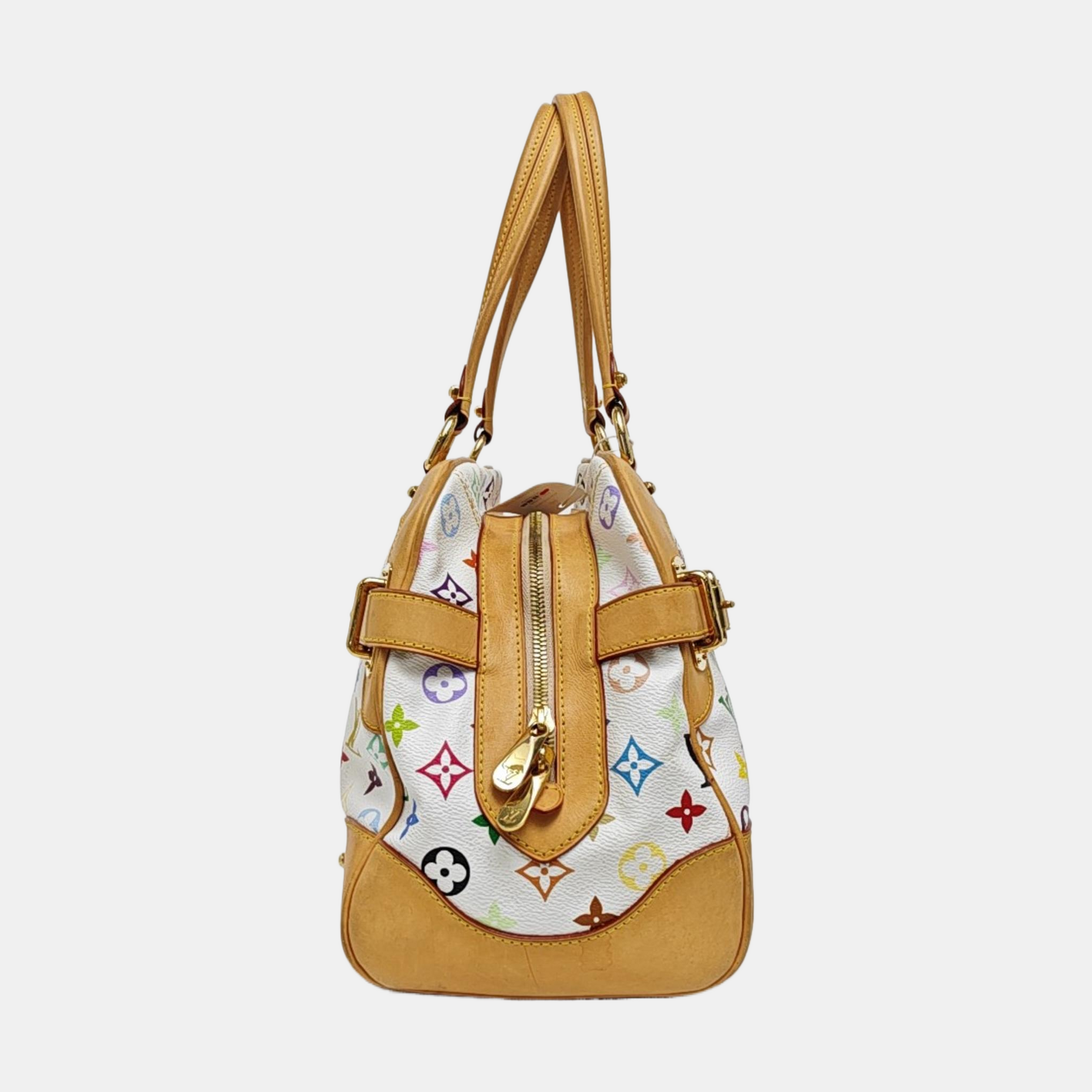LV × TM CLAUDIA Monogram Coated Canvas White