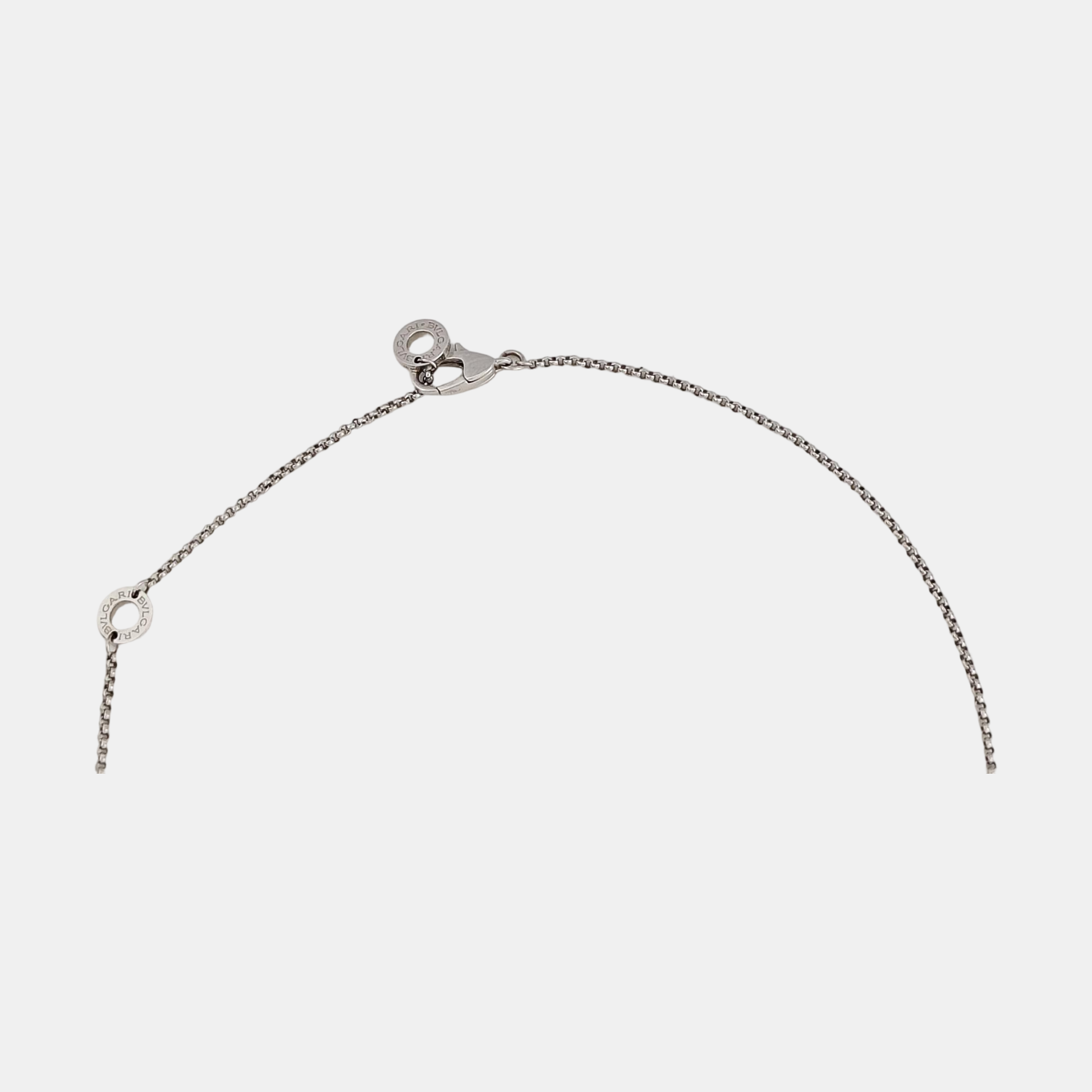 CROCE 18k White Gold Silver Necklace