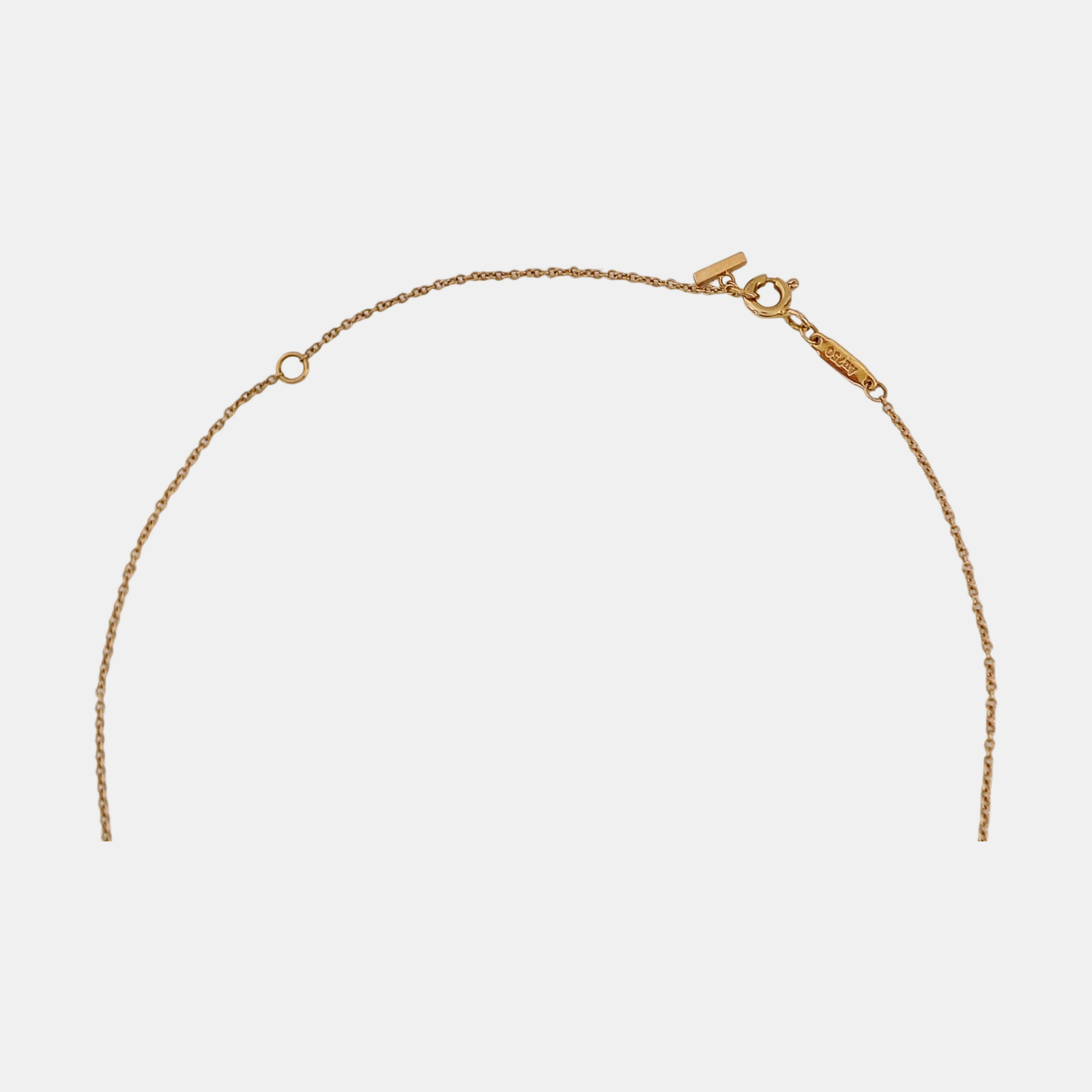 Tiffany T 18k Rose Gold Necklace