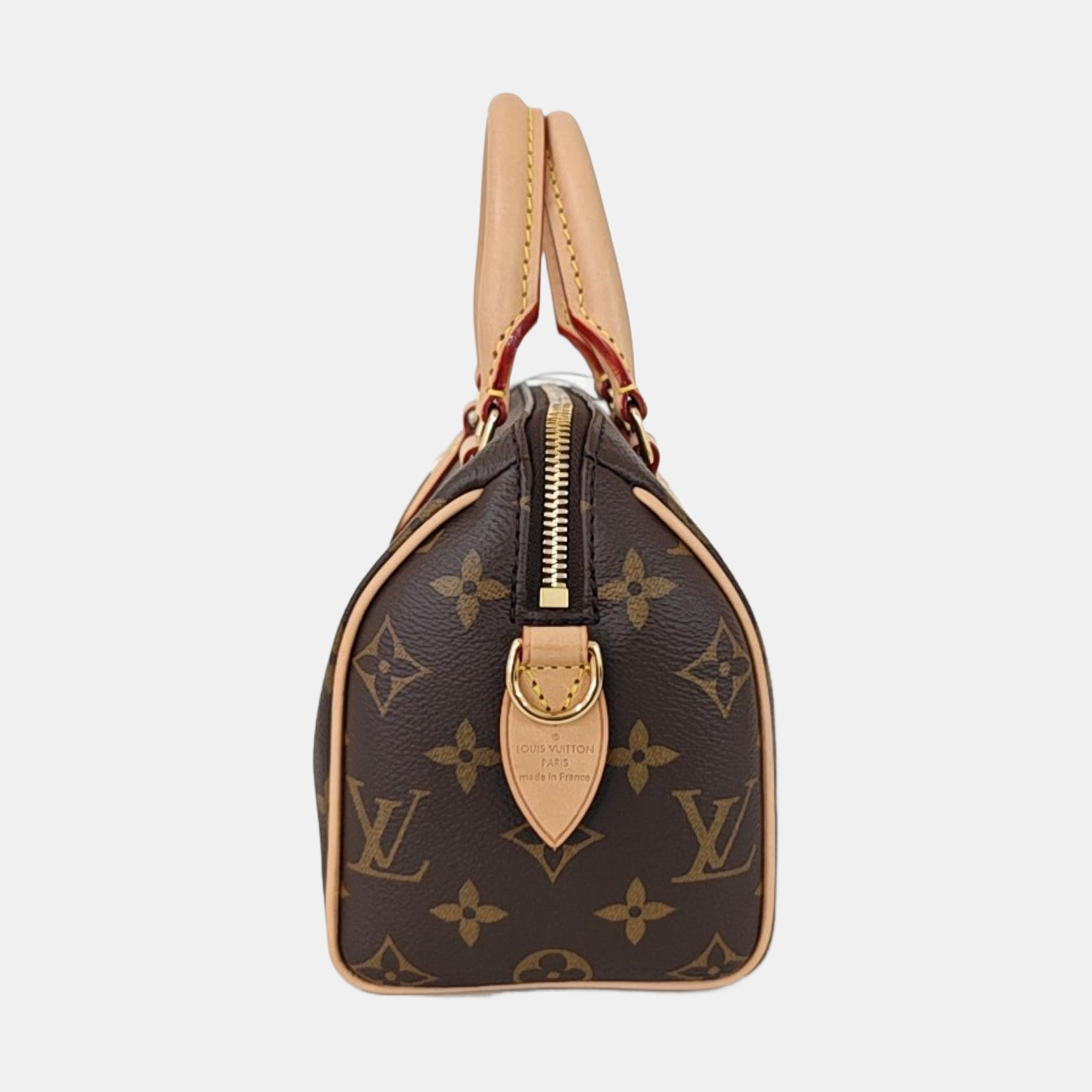 SPEEDY 20 Monogram Coated Canvas Brown