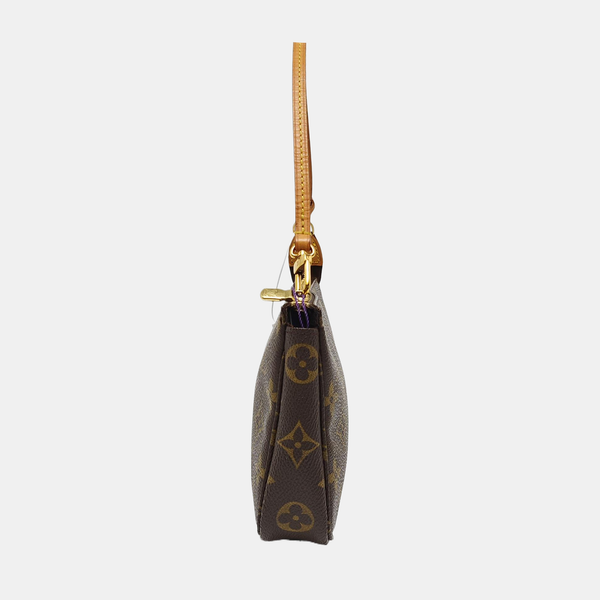 ACCESSOIRES Monogram Coated Canvas Brown