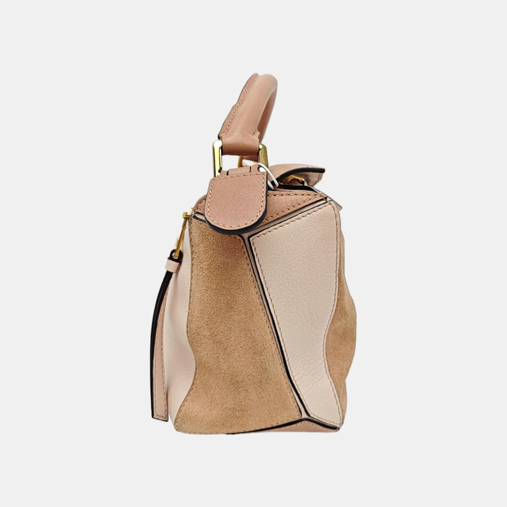 Puzzle Small Calfskin Beige