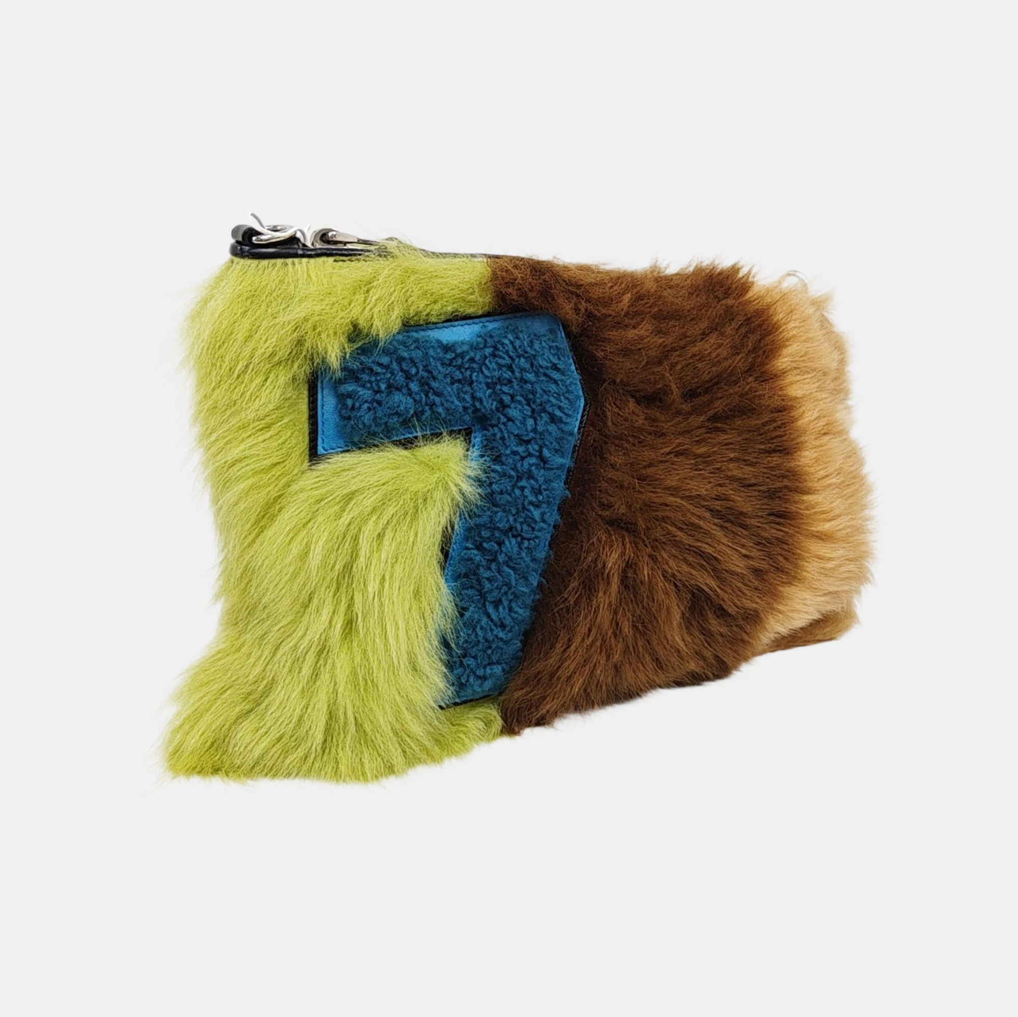 Fur Clutch Multicolor