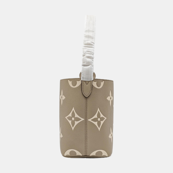 ALL IN BB Monogram Calfskin Gray