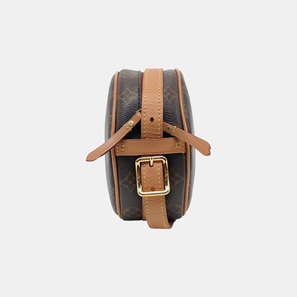BOITE CHAPEAU PM Monogram Coated Canvas Brown