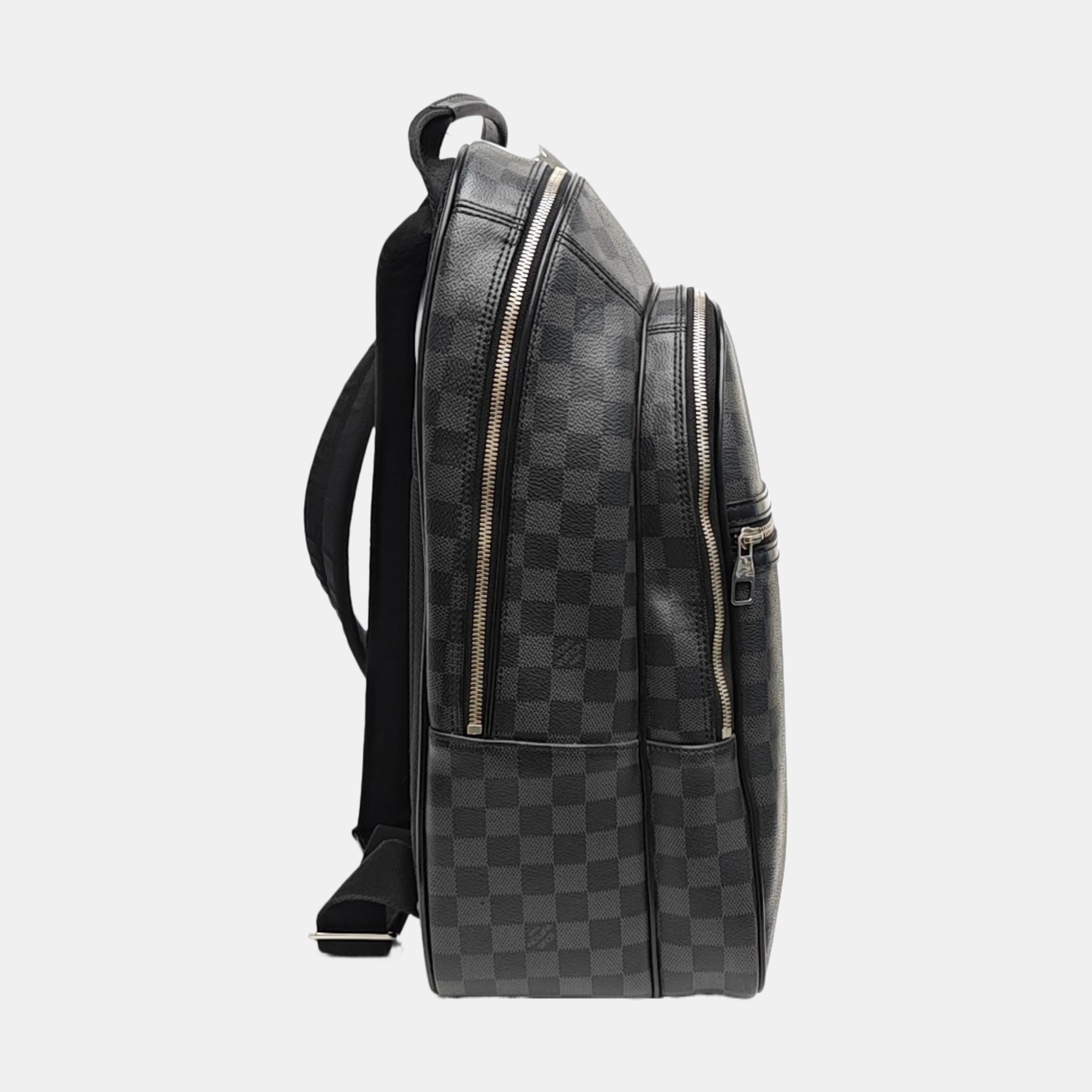 MICHAEL Damier Graphite Coated Canvas Gray