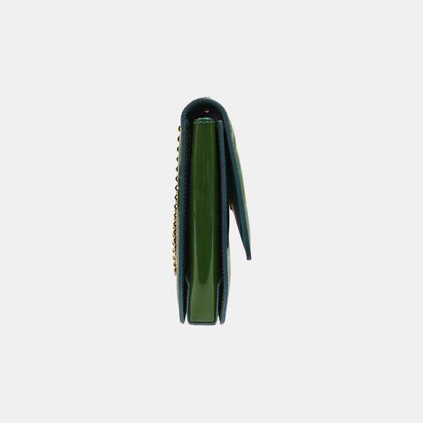 Ginny Calfskin Green