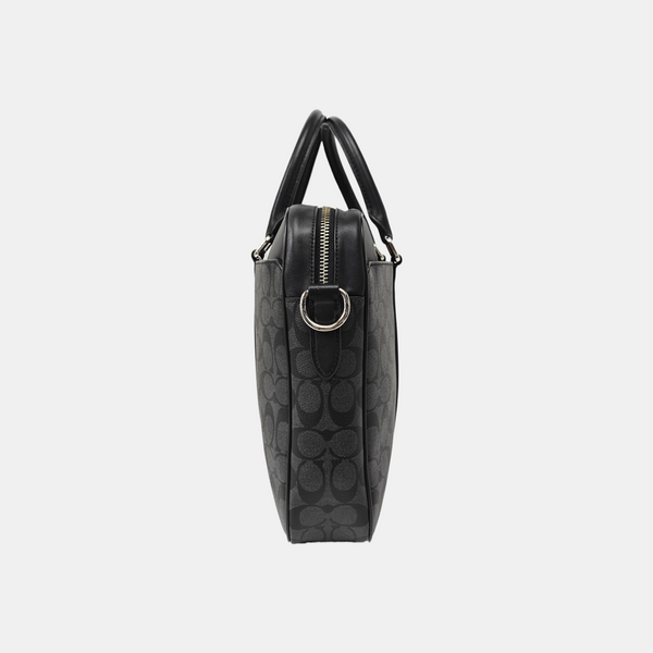 METROPOLITAN Monogram Coated Canvas Gray