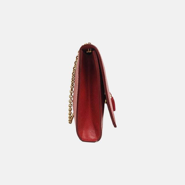 Ginny Calfskin Red