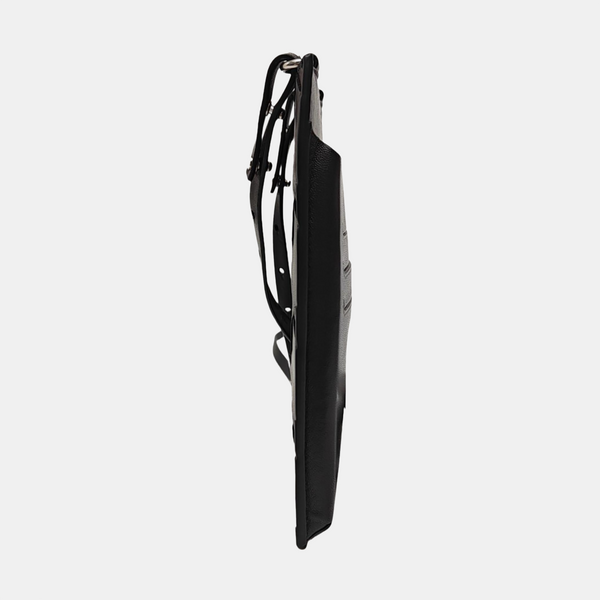 Leather Shoulder Bag Black