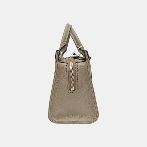 ONTHEGO EAST WEST PM Monogram Calfskin Gray