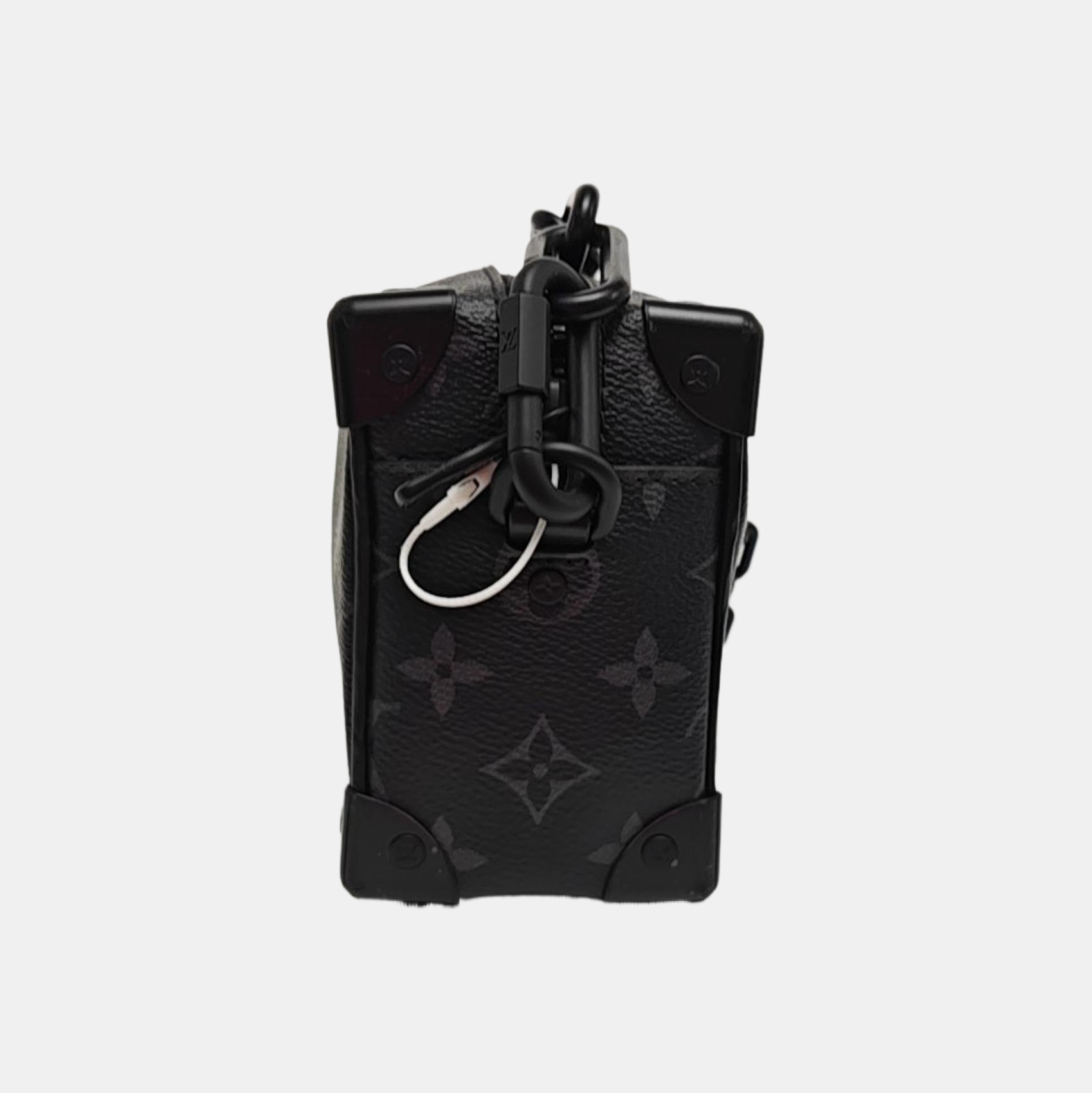 SOFT TRUNK Mini Monogram Coated Canvas Black