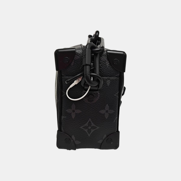 SOFT TRUNK Mini Monogram Coated Canvas Black