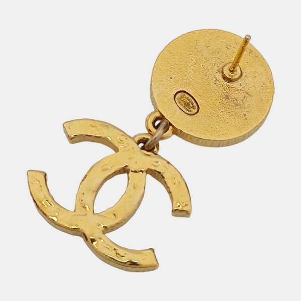 Metal Gold Stud Earrings