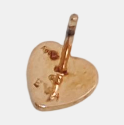 925 Sterling Silver Rose Gold Stud Earrings