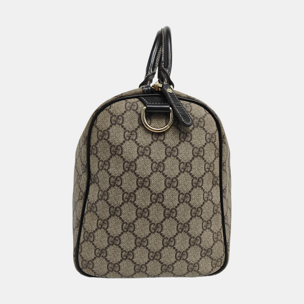 Joy Monogram Coated Canvas Beige