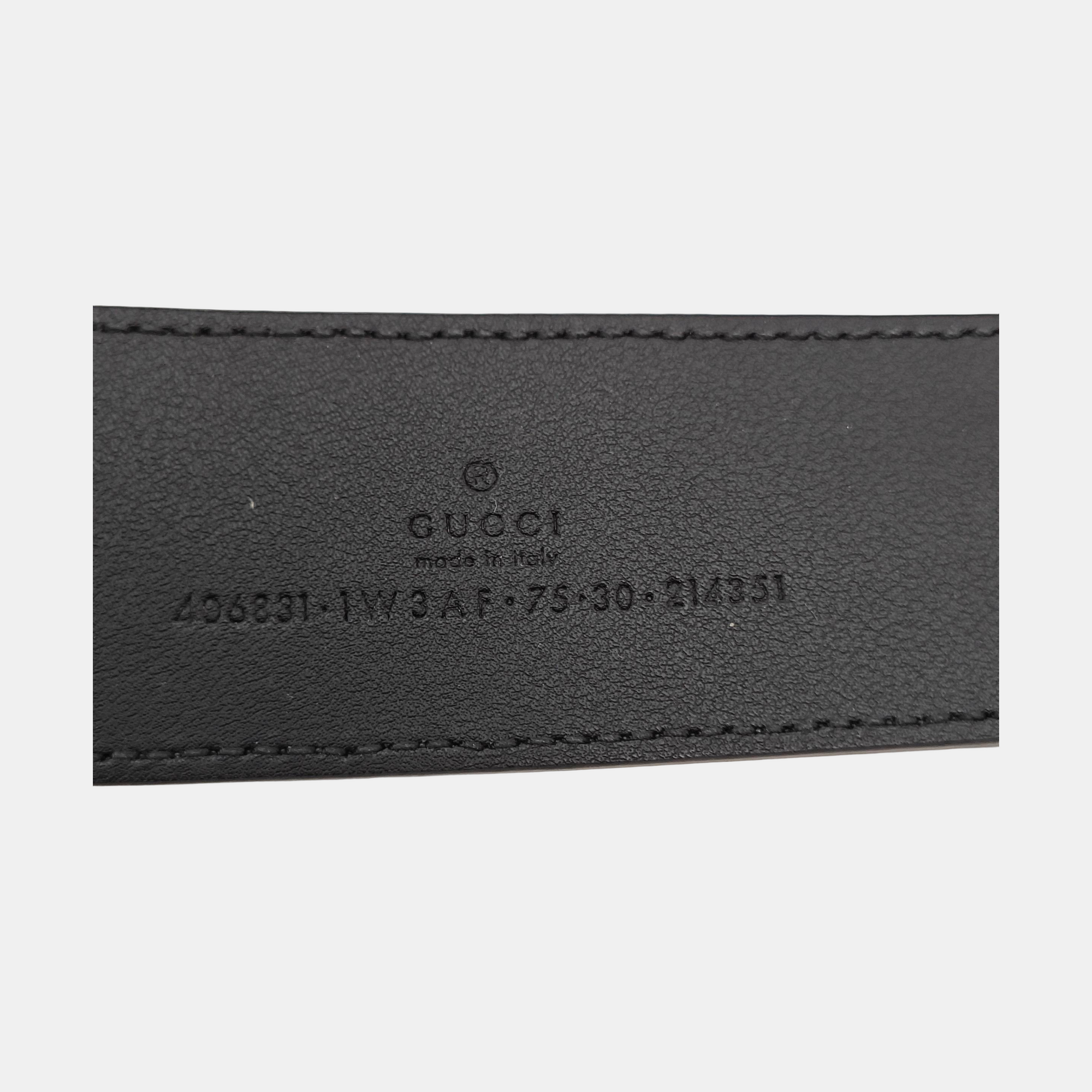 Leather Belt Black