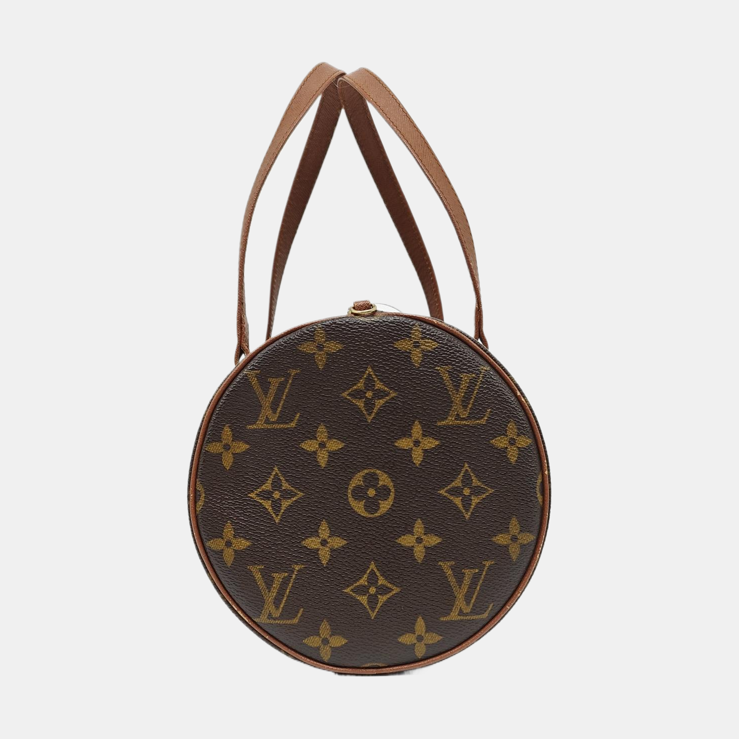 PAPILLON 30 Monogram Coated Canvas Brown