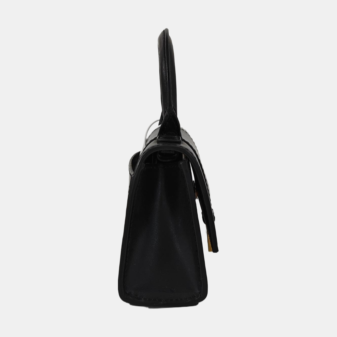 Hourglass Mini Calfskin Black