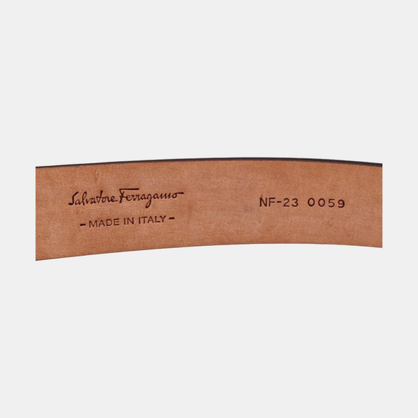 Leather Belt Red