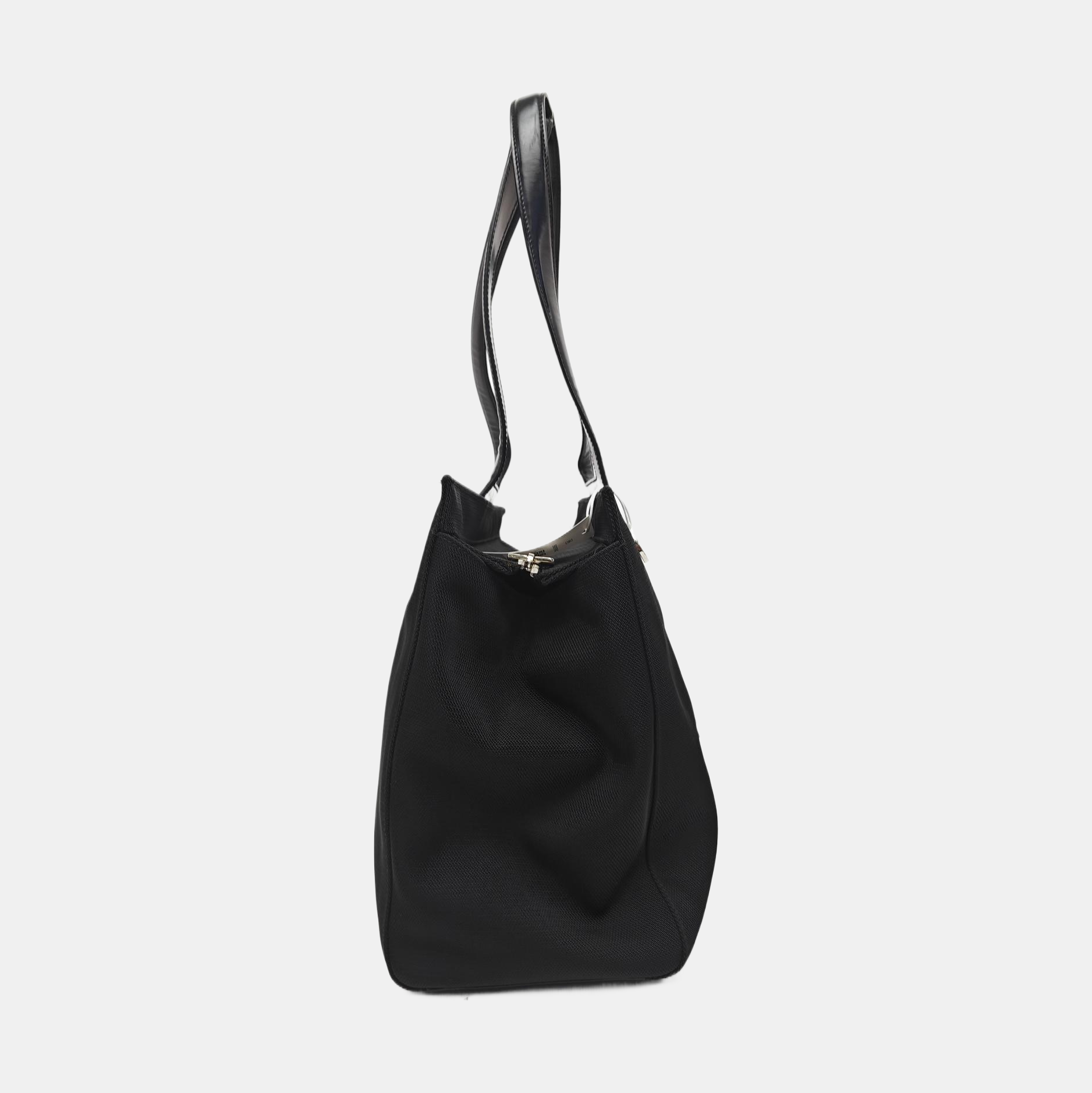 Satchel Calfskin Black