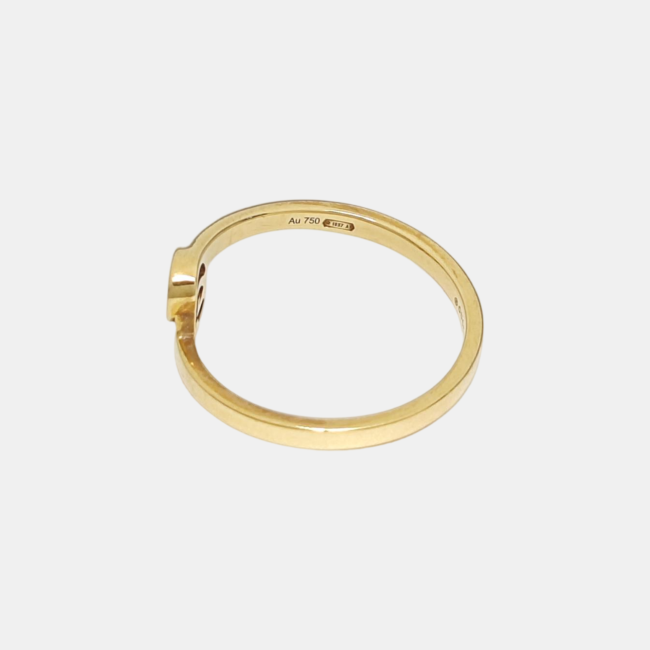 GG Running 18k Gold Ring EU 55