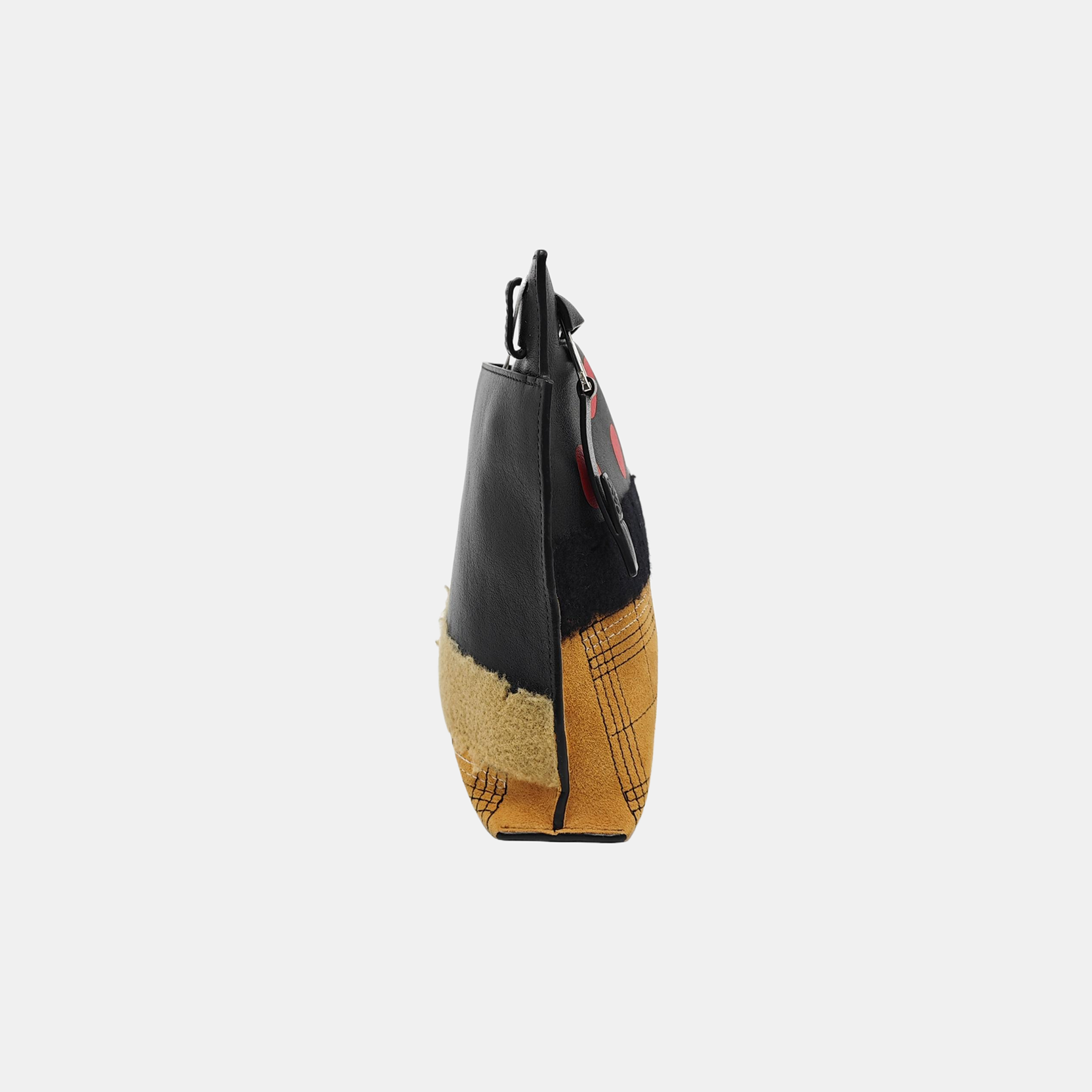 Quilted Suede Shoulder Bag Multicolor