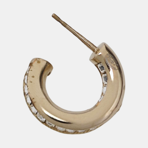 Metal Gold Stud Earrings