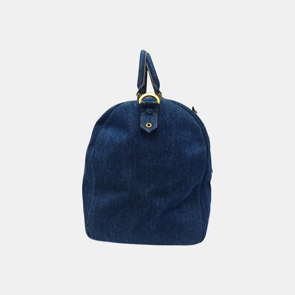 Denim Shoulder Bag Blue