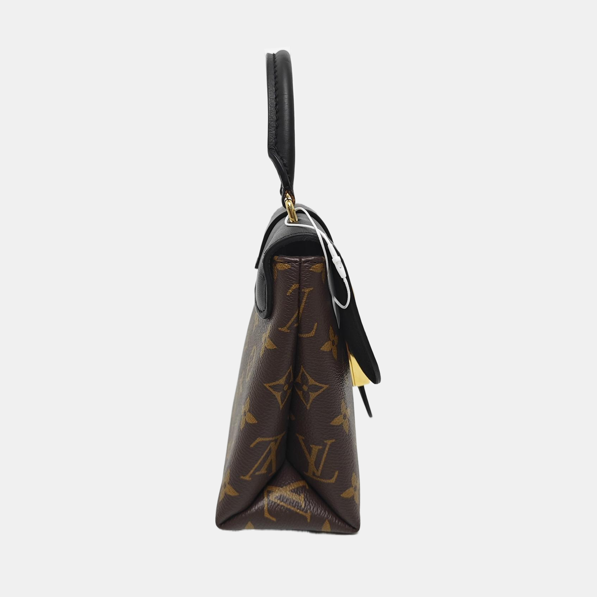 Authenticated pre-owned  LOCKY BB Monogram Coated Canvas Brown - Shoulder Bag at Looply