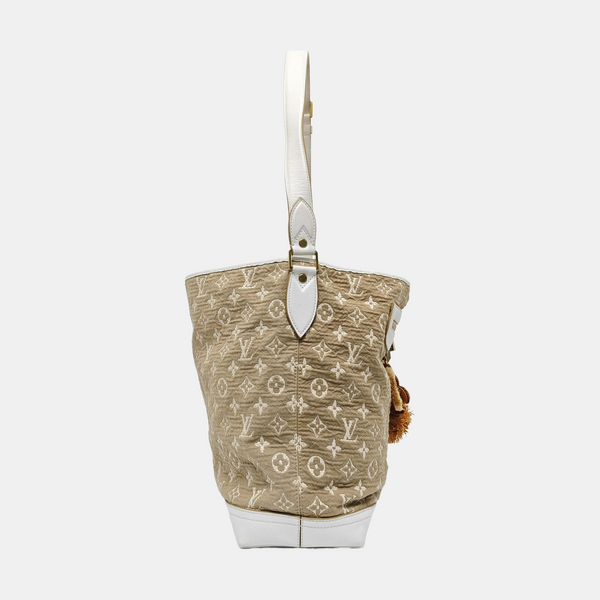 SABBIA BESACE Monogram Canvas Brown