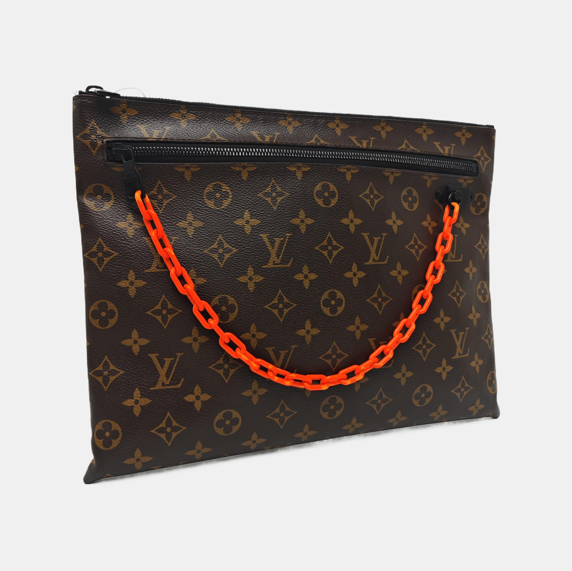 A4 Monogram Coated Canvas Brown