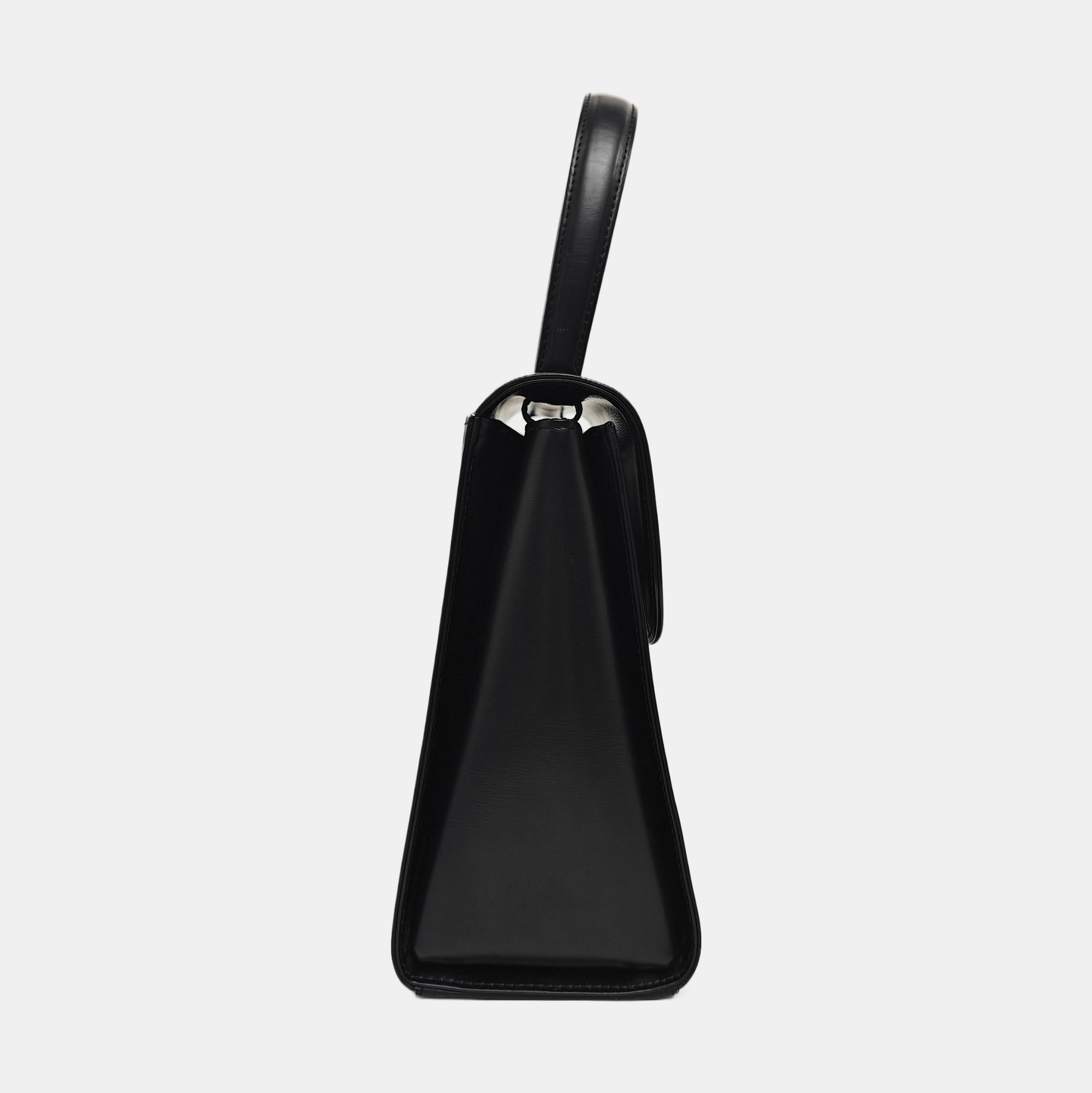 Calfskin Shoulder Bag Black