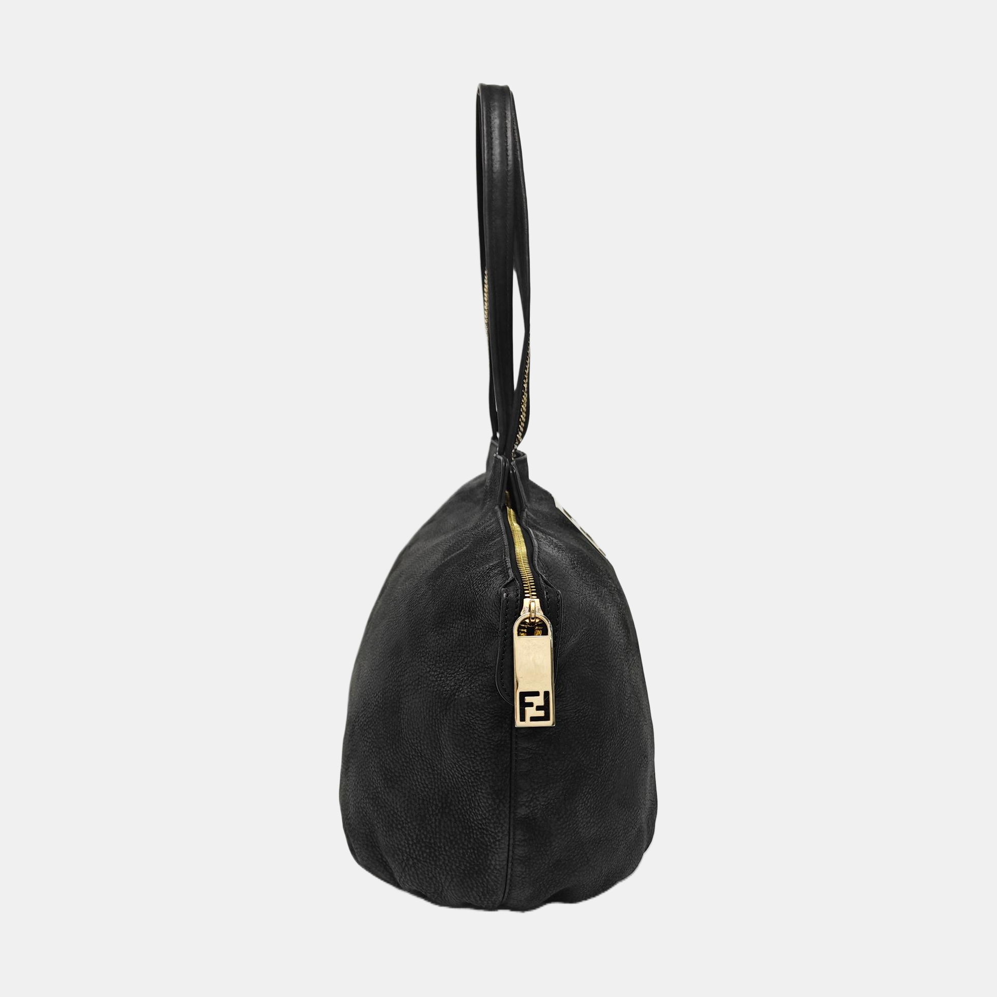 Calfskin Tote Bag Black