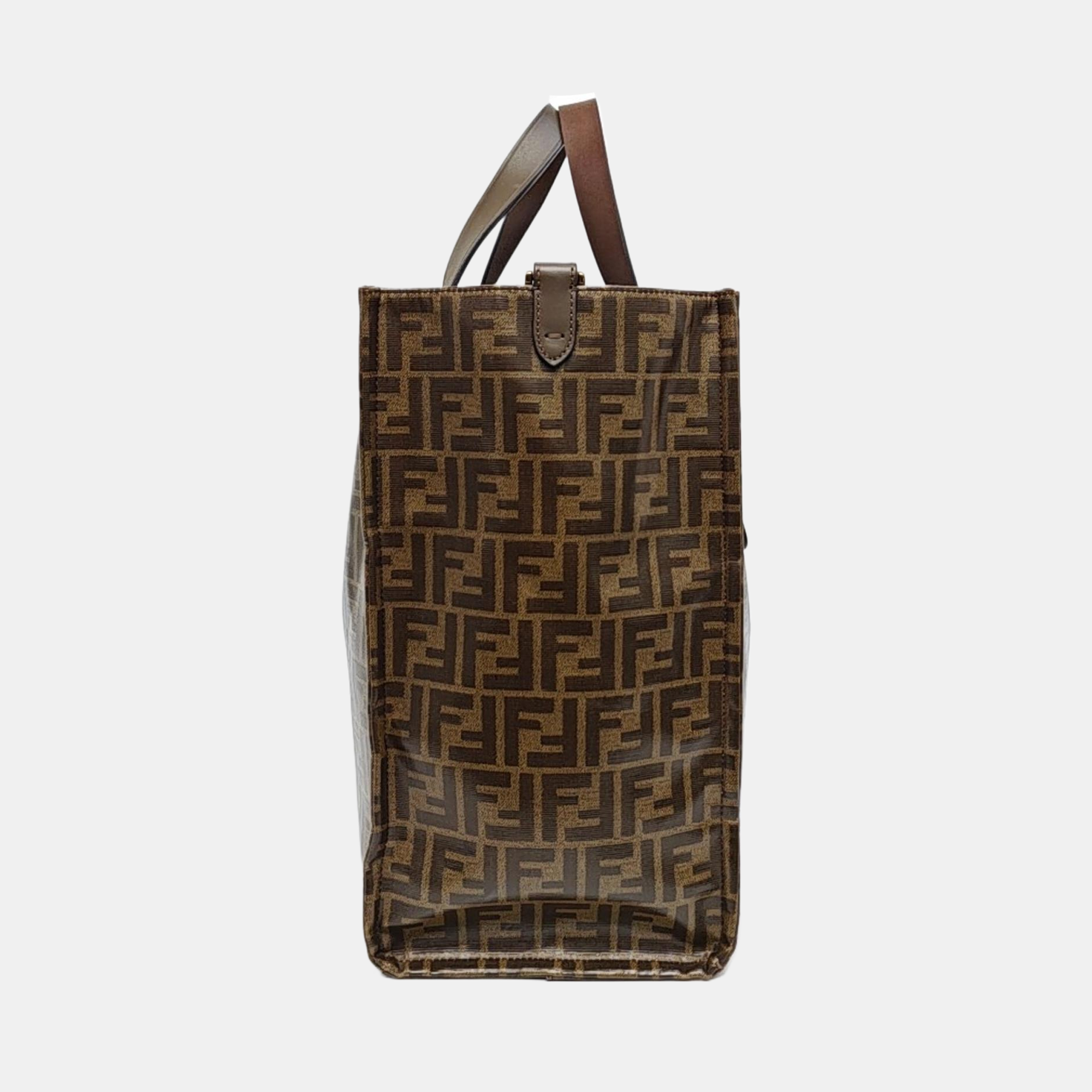 Mania Coated Canvas Brown