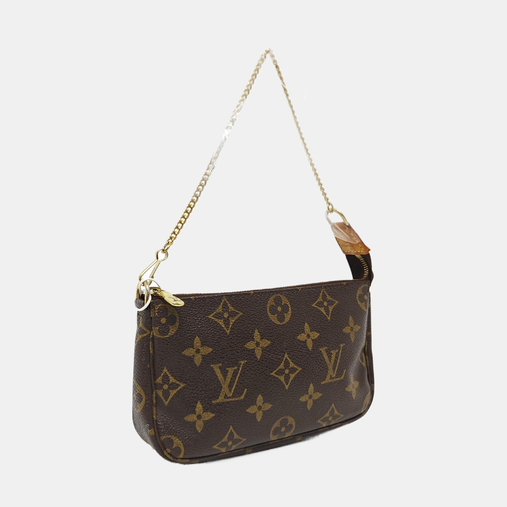 ACCESSOIRES MM Monogram Coated Canvas Brown