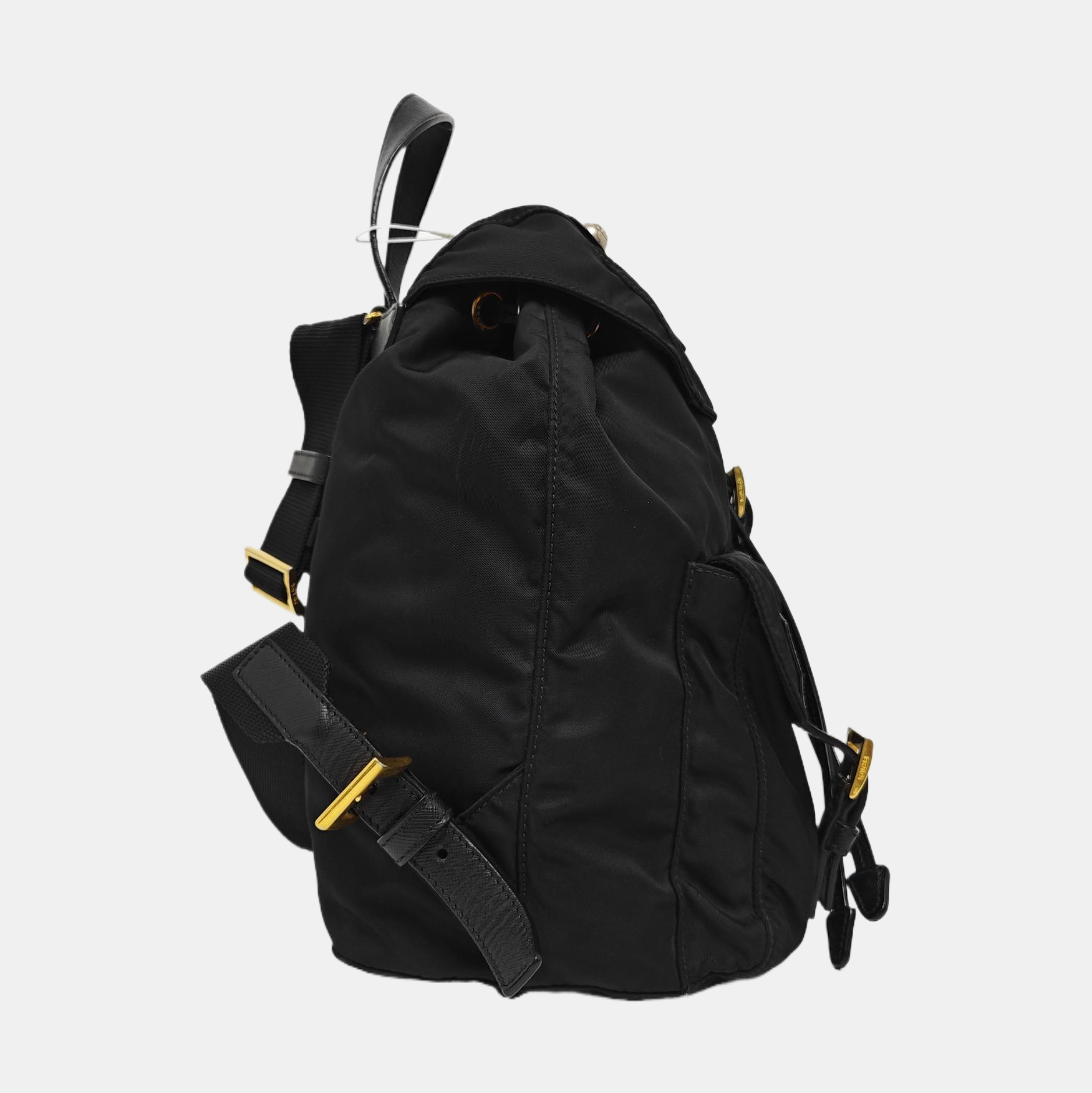 Nylon Backpack Black