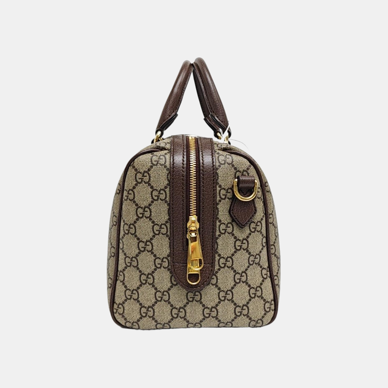 GG Supreme Large Monogram Coated Canvas Beige