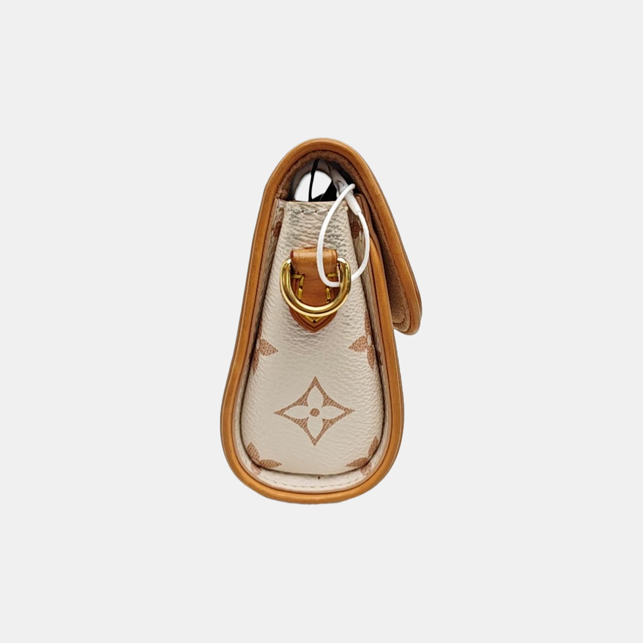 Pochette Camille Monogram Coated Canvas Beige