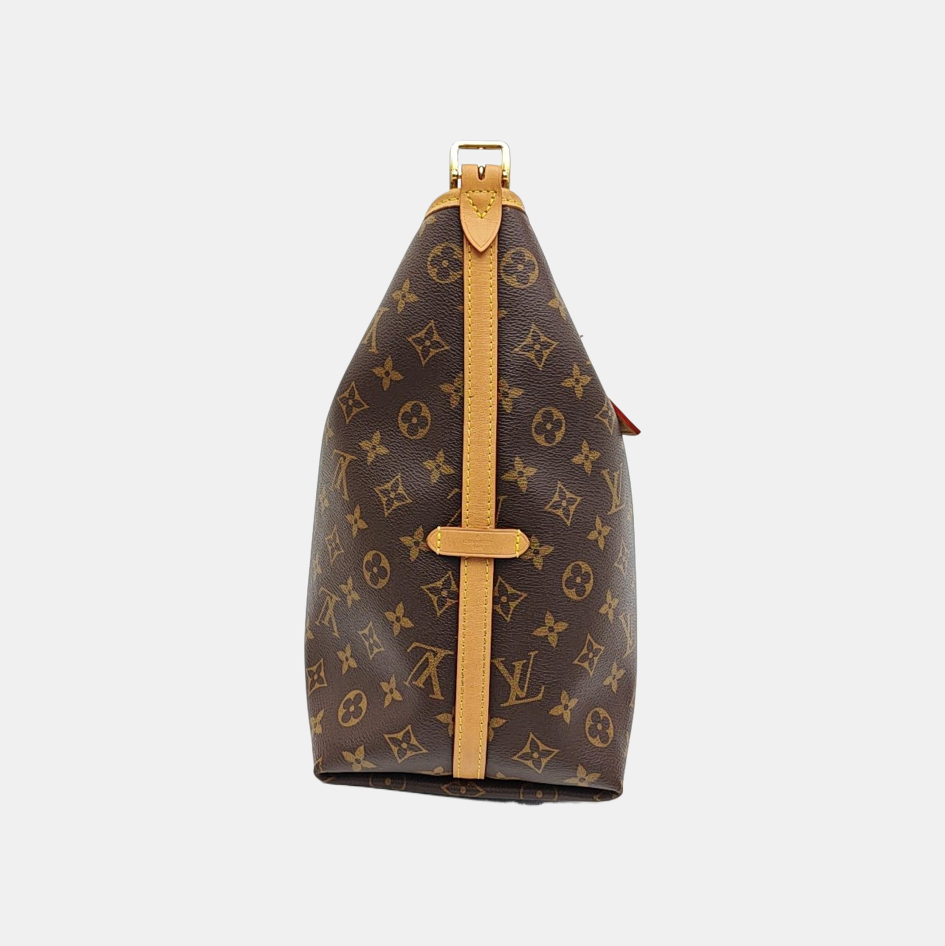 CARRYALL MM Monogram Coated Canvas Brown