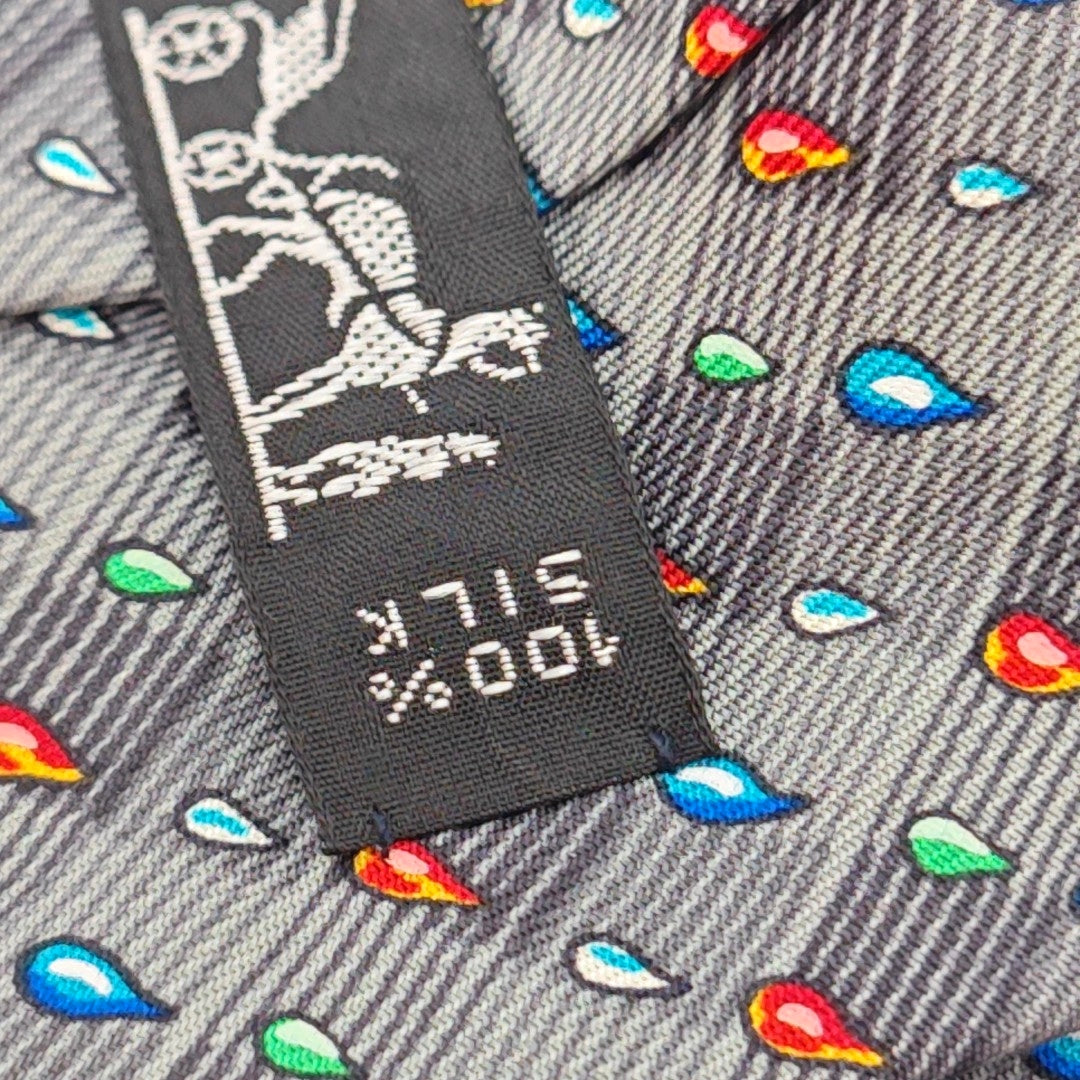 Mulberry Silk Tie Gray