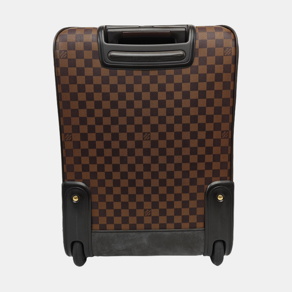 PEGASE 55 Damier Ebene Coated Canvas Brown