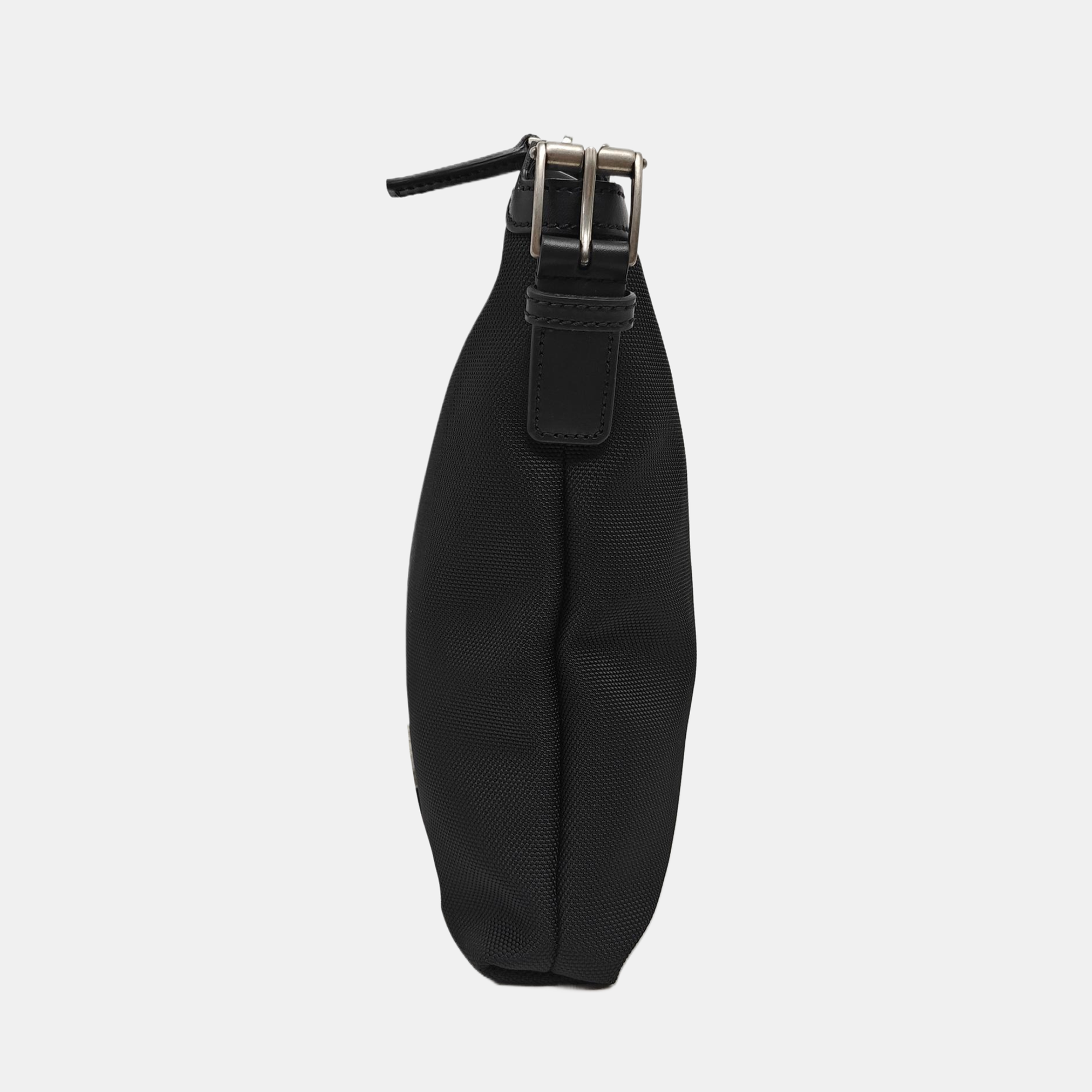 Fabric Shoulder Bag Black